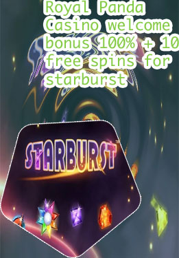 10 free spins starburst