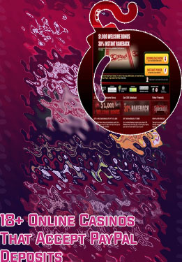 Casino sites accept paypal