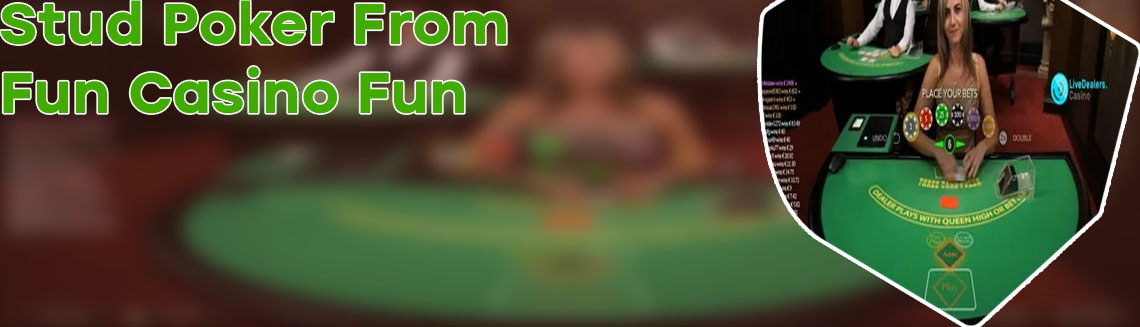 Stud poker table